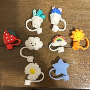 BRAND NEW Straw Toppers